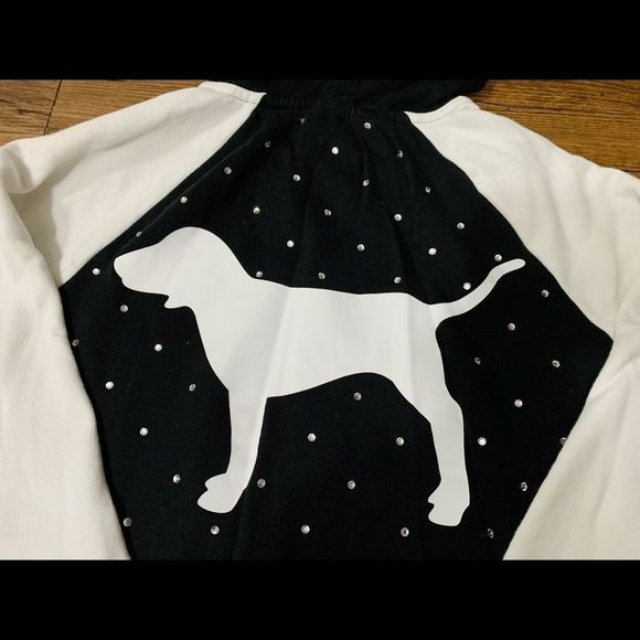 VS PINK PUP RHINESTONE BLING OUTFIT SET S - Picture 7 of 16